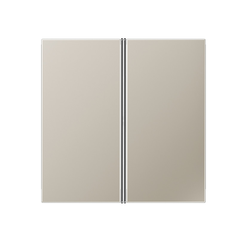 jung Tryckknapp knx f40, 2 vippor, rostfritt stål
