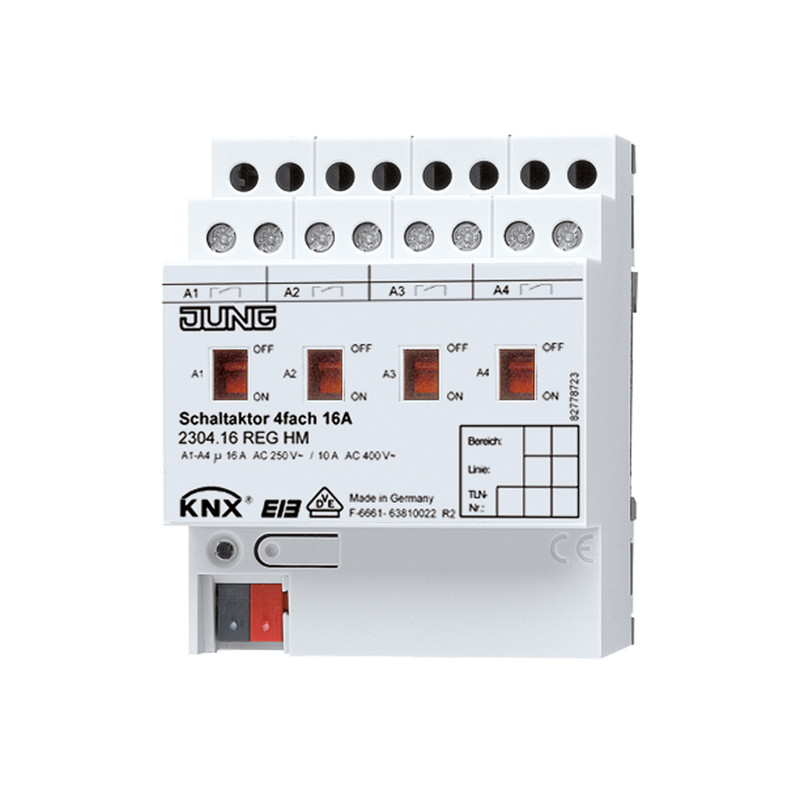 jung Lähtöyksikkö knx jung kytkinyksikkö 4x16a