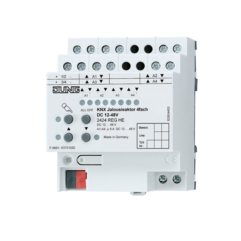 jung Utgångsenhet knx jalusiaktor 4xdc12-48v