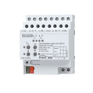 jung Lähtöyksikkö knx jung verhomoottoriohjain 2x230v