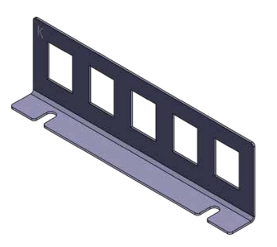 ensto Kopplingsstycke elwo elw08.1k5 fe c2 5xkeystone