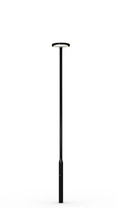 ensto Rörstolpe utan arm saga 5s ral 9005