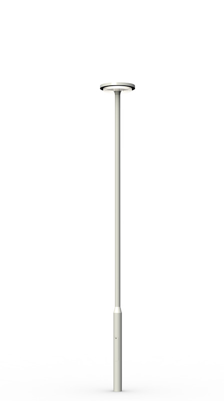 STEPPED POLE SAGA 5S RAL 9006