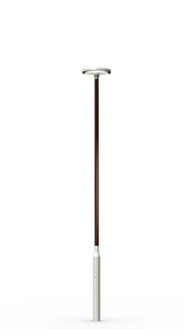 ensto Trästolpe saga 5w ral 9006/saffron