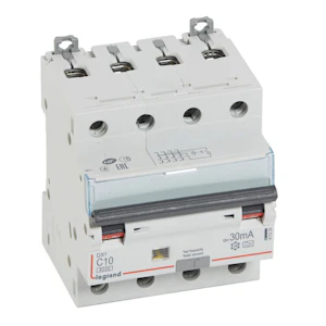 legrand Vikavirtajohdonsuojakatkaisij vvjs, 4-nap c10, 30ma