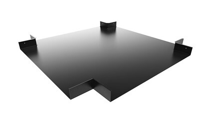 X-Avgrening 600mm bane Sort MP-489SV