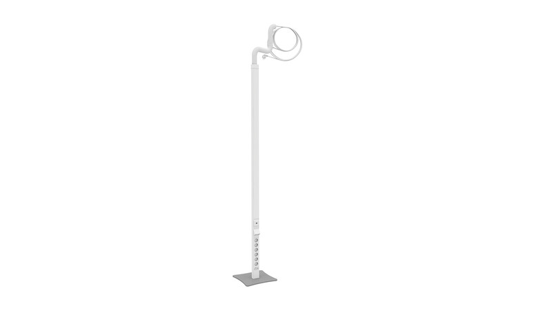 Grenstav MP-Flex 2100mm Hvit MP-U530V