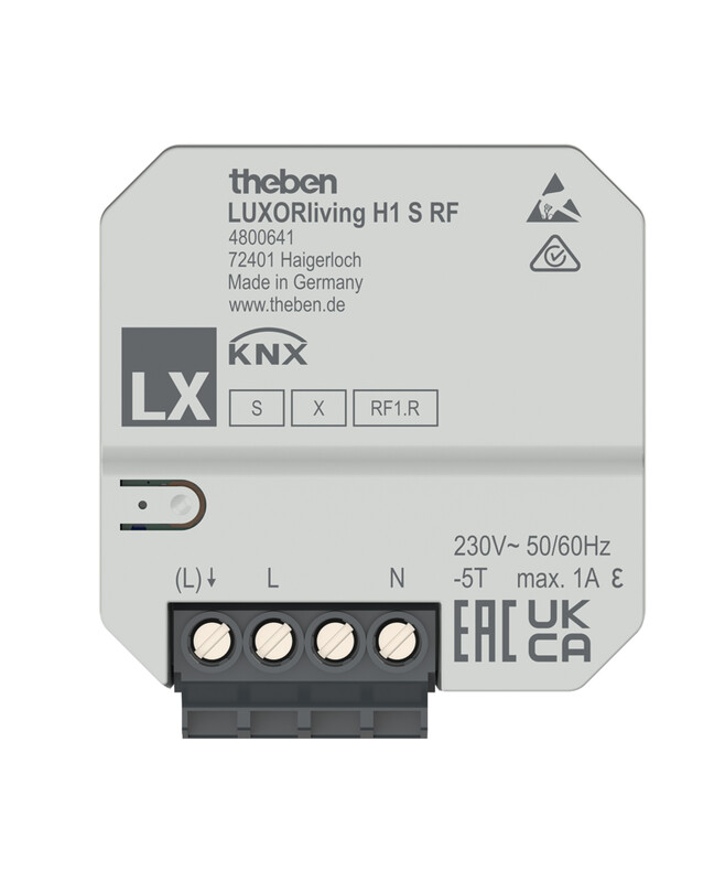 VÄRMEAKTOR LUXORLIVING H1 S RF
