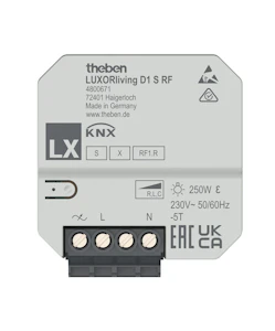 theben Dimming actuator luxorliving d1 s rf