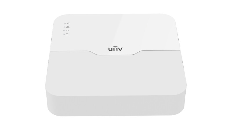 unv Recording system easy nvr 4 channels 4xpoe 1xsata