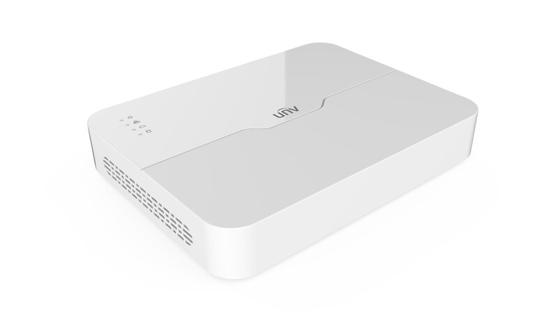 unv Registrerings system easy nvr 8 kanaler 8xpoe 1xsata