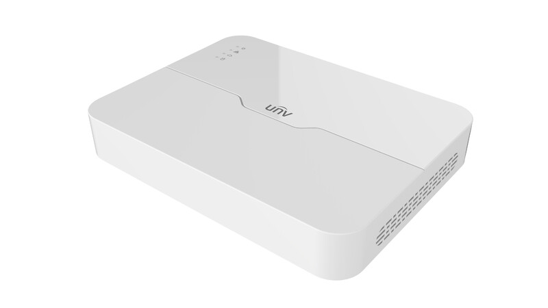unv Registrerings system easy nvr 16 kanaler 8xpoe 1xsata