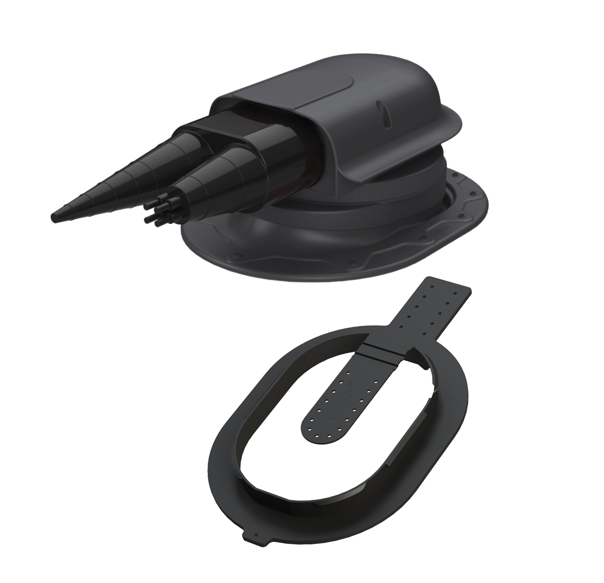 GENOMFÖRING VILPE CLICK SOLAR CLASSIC SVART