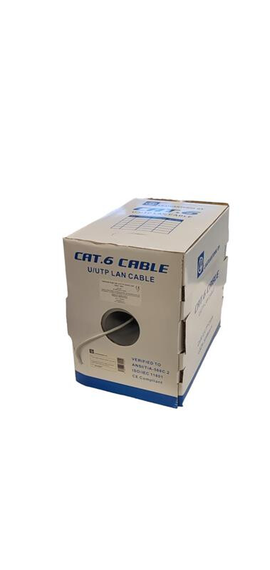 laatuantenni Datakabel-hf cat6 cat6 u/utp 4p dca l305 blå