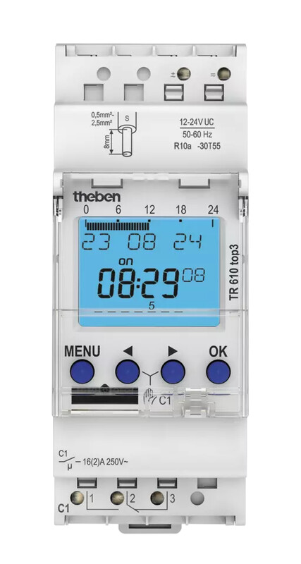 DIGITALT KOPPLINGSUR TR 610 TOP3 12/24V