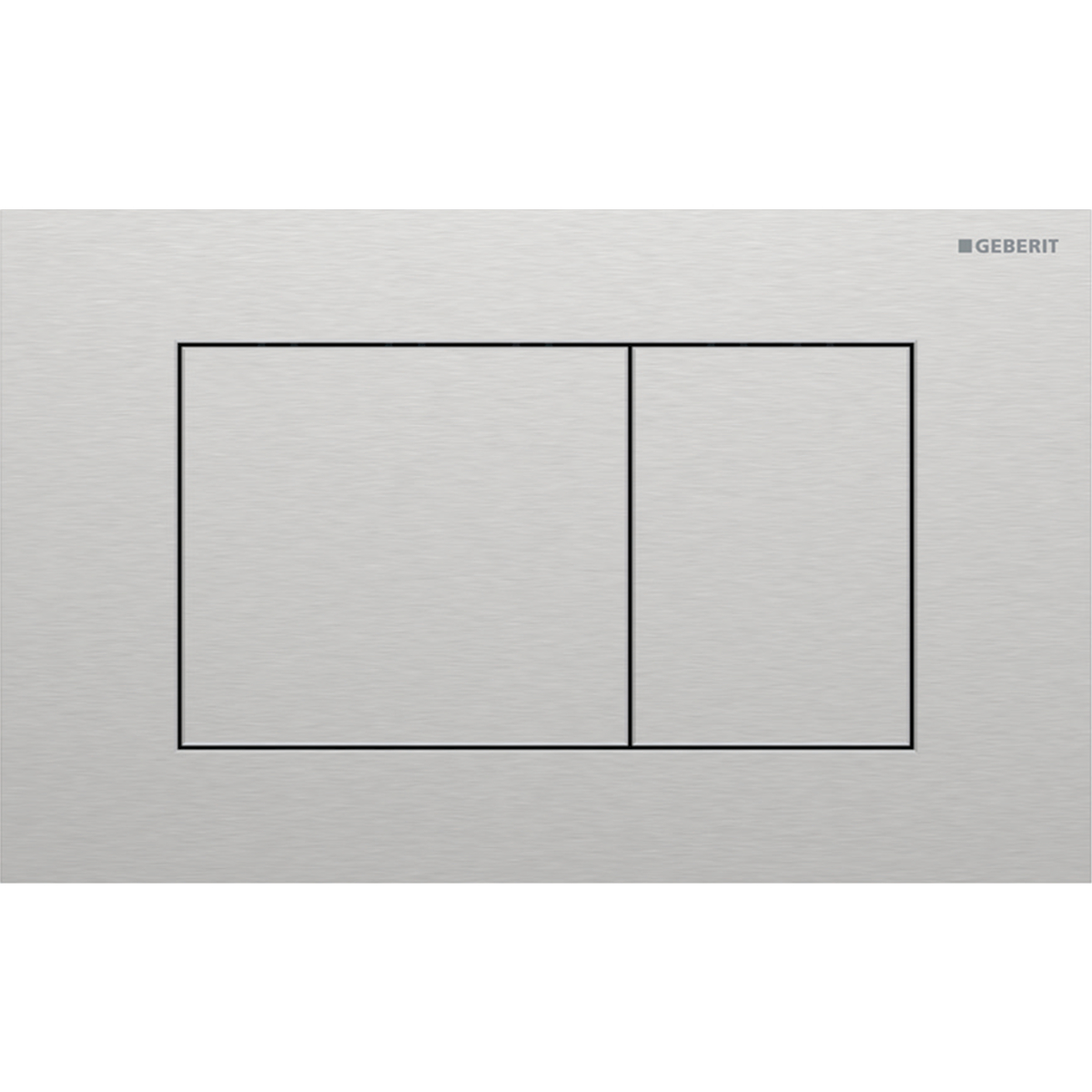 ACTUATOR PLATE GEBERIT SIGMA40 SQUARE STAINLESS STEEL