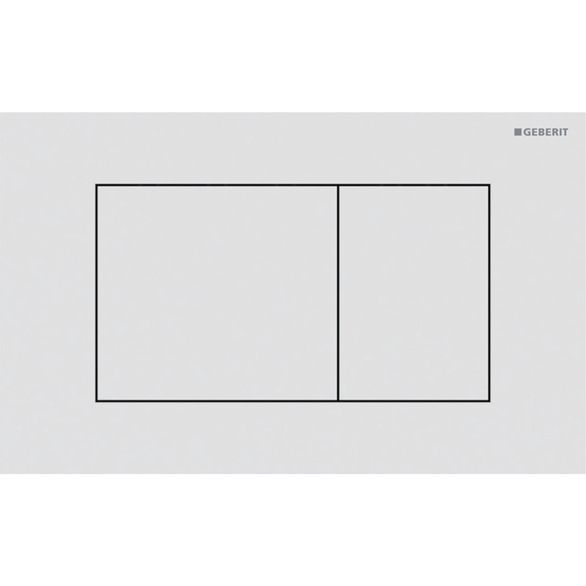 geberit Huuhtelupainike geberit sigma40 square valkoinen matta