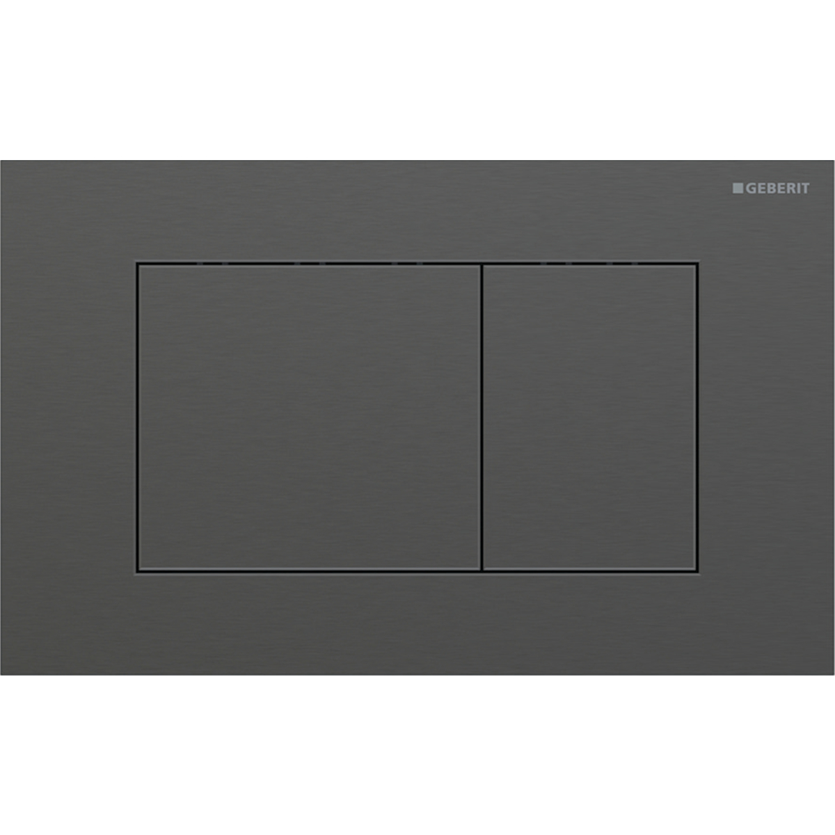 geberit Actuator plate geberit sigma40 square black chrome