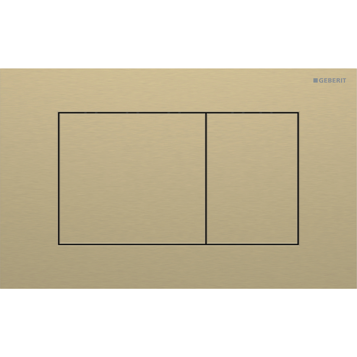 geberit Actuator plate geberit sigma40 square brass