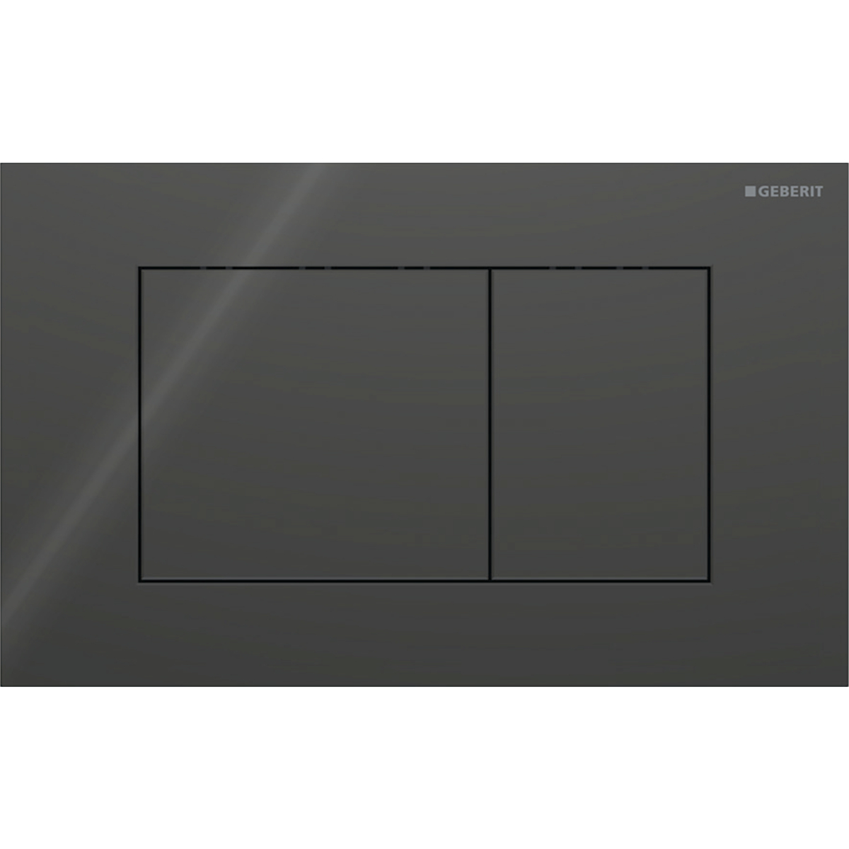 geberit Spolplatta sigma40 sigma40 square svart