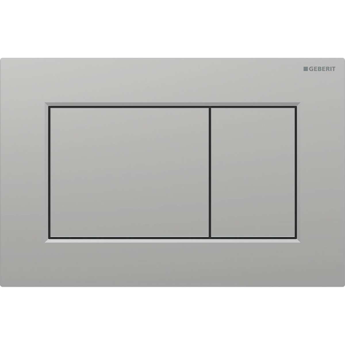 geberit Actuator plate geberit sigma01 square matt chrome