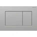 ACTUATOR PLATE GEBERIT SIGMA01 SQUARE MATT CHROME