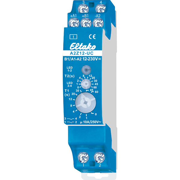 AJASTIN ELTAKO DIN, 10A, 8-230VUC,1000W, 1+1