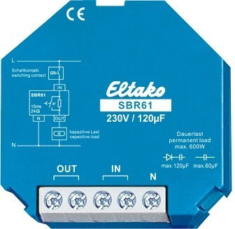 VALVONTARELE VIRTA ELTAKO DIN 1s, 16A/230V/120µF