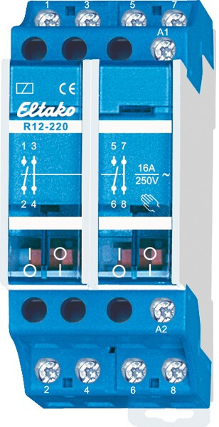 VÄLIRELE ELTAKO DIN 2s,2a, 16A/230VAC
