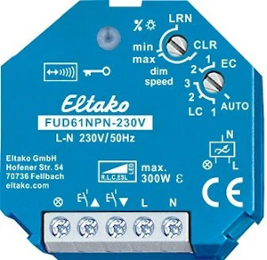eltako Dimmer trådlös fud61npn-230v