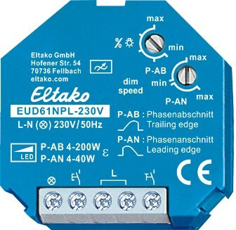 VALONSÄÄDIN ELTAKO LED 4-200W, KOJER. EI N-johd.