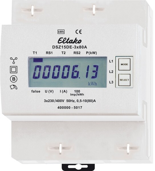 ENERGIMÄTARE DSZ15DE-3X80A