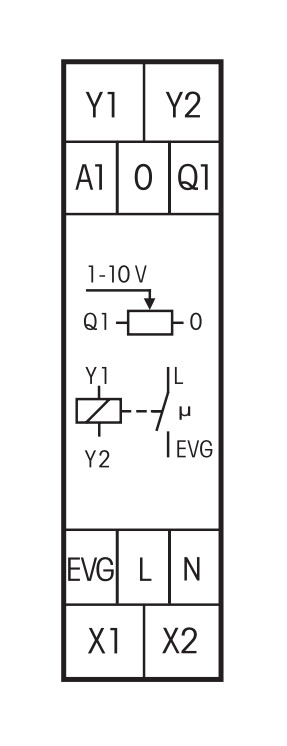 eltako Valonsäädin eltako din, 1-10v, 1s, 40ma, 600va