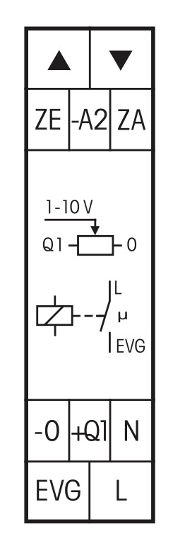 eltako Valonsäädin eltako din, 1-10v, 40ma, 1s