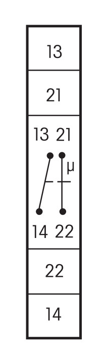 eltako Auxiliary contact km12