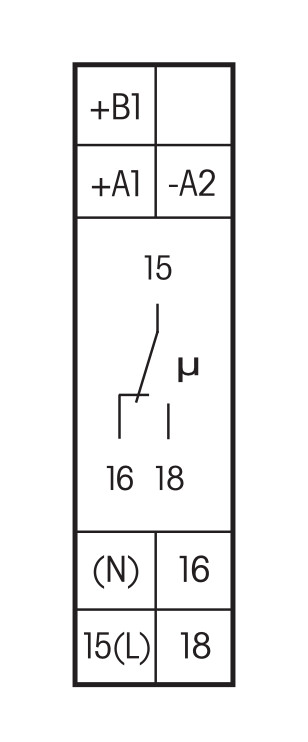 eltako Flerfunktionsrelä mfz12ddx-uc