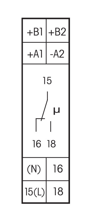 eltako Aikarele monitoimi eltako 1vk, 10a/250vac, 8-230vuc