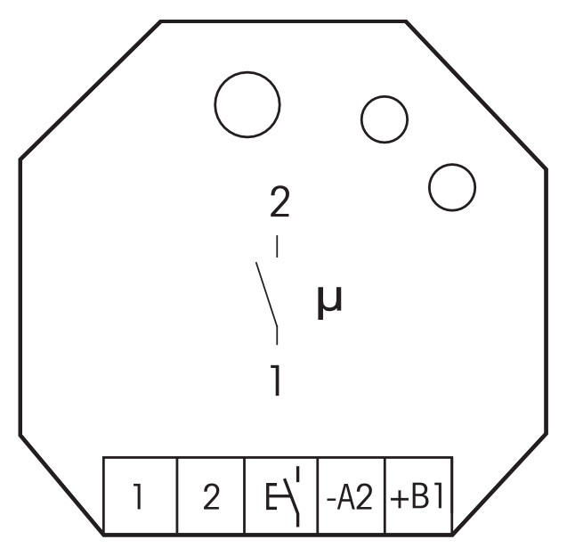 eltako Tryckrelä trådlös fsr61/8-24v uc, 10a/250v