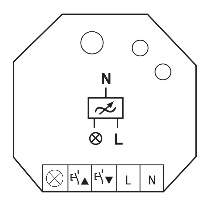 eltako Dimmer trådlös fud61npn-230v