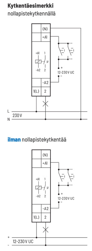 eltako Relay 1no, 16a/250v ac, 500a/2ms