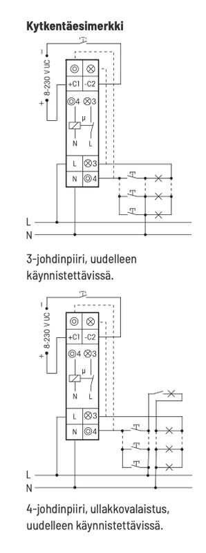 eltako Ajastin eltako porrasvaloautom. din 8-230v