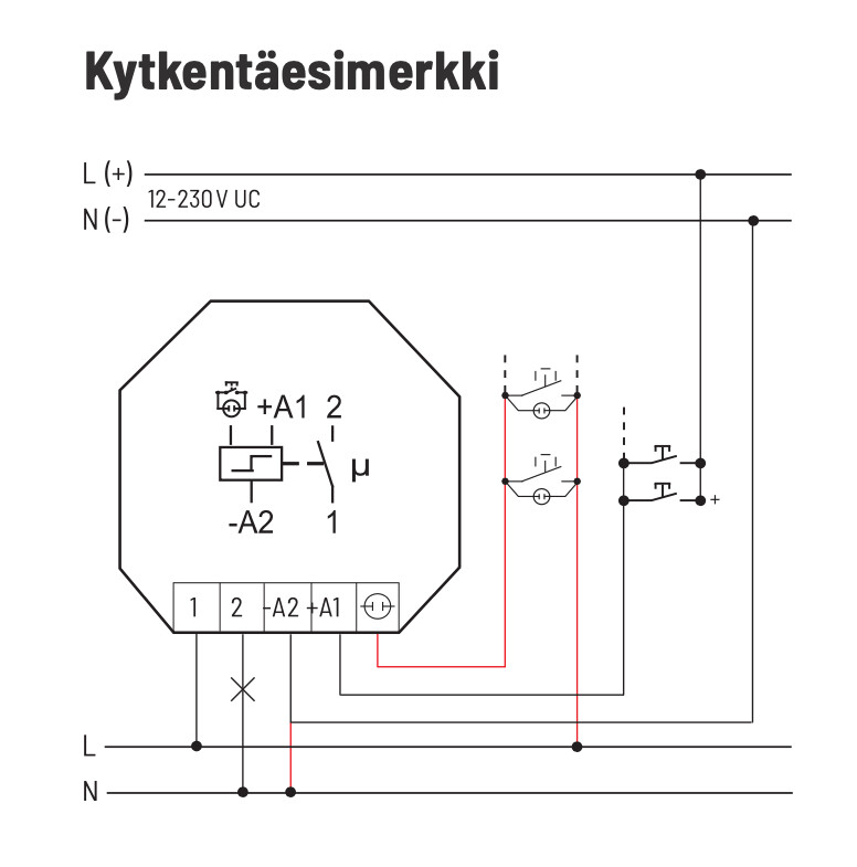 eltako Sysäysrele eltako kojer 1s,10a,8-230vuc,2000w