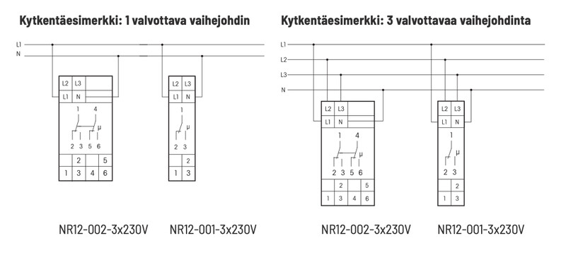 eltako Control relay nr12-002-3x230v