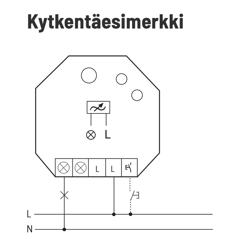 eltako Valonsäädin langaton eltako kojer. 20-300w, 2-johdin