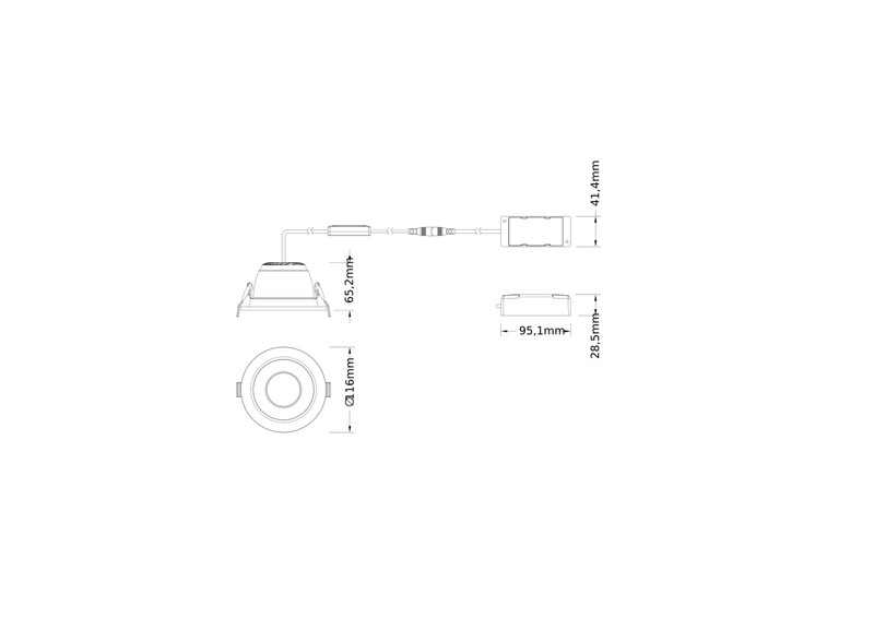 ledvance Alasvalo downlight comfort dl cmft d100 13w cct ml u19 va