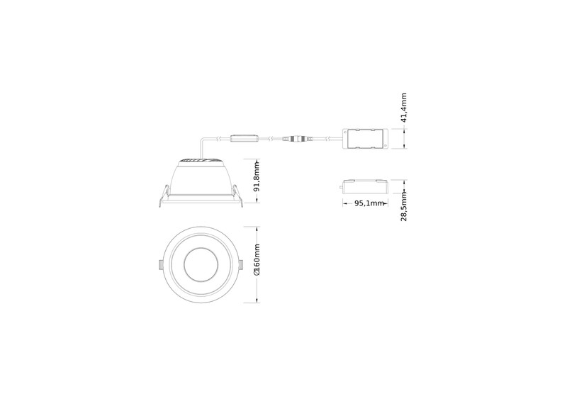 ledvance Downlight comfort dl cmft d150 18w cct ml u19 vi