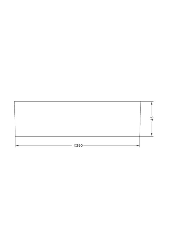 ledvance Mekaniska tillbehör dl slim alu frame d280 vit