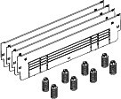 obo bettermann Mounting accessory obo ash 350-4 240