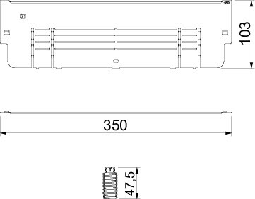 obo bettermann Installationsmaterial obo ash 250-4 240