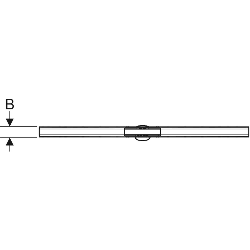 cleanline Lattiakaivon kouru geberit 1100mm samppanja cl80